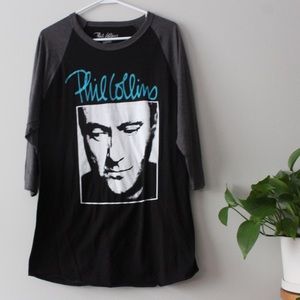 Phil Collins band tee sz M